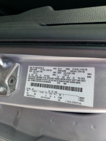 Photo 14 from auction – 2018 FORD ESCAPE SEL with VIN 1FMCU9HDXJUA49452
