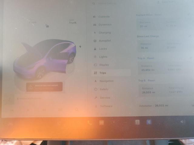 Photo 9 from auction – 2023 TESLA MODEL Y with VIN 7SAYGDEE7PA100702