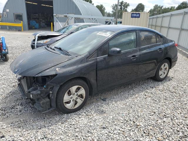 HONDA CIVIC LX 2013 with VIN 2HGFB2F5XDH302031 - Photo from auction