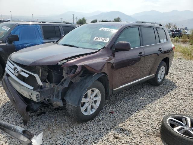 TOYOTA HIGHLANDER 2013 with VIN 5TDBK3EH6DS267102 - Photo from auction