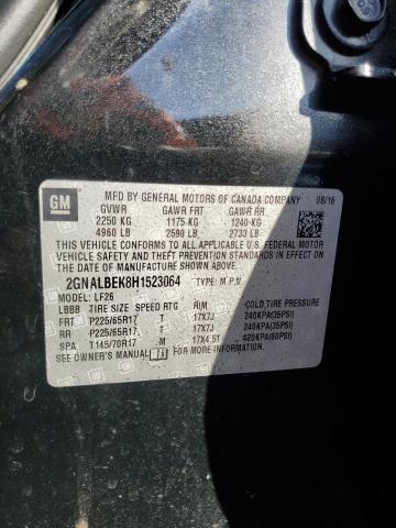 Photo 14 from auction – 2017 CHEVROLET EQUINOX LS with VIN 2GNALBEK8H1523064