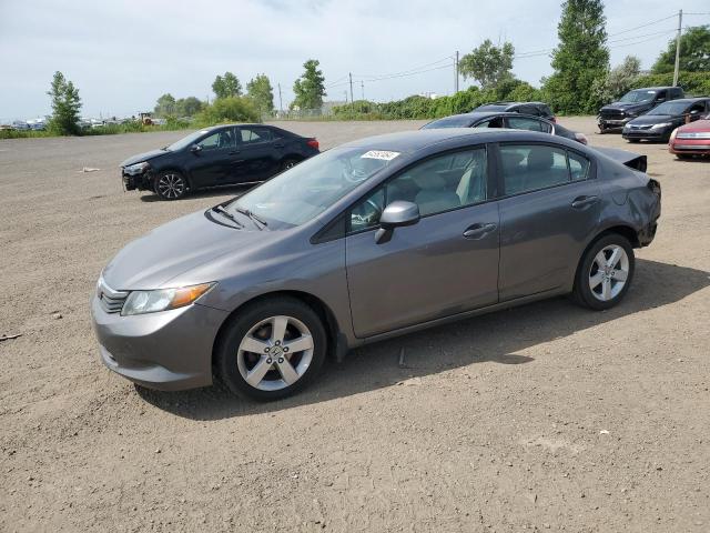 HONDA CIVIC LX 2012 with VIN 2HGFB2E43CH061856 - Photo from auction