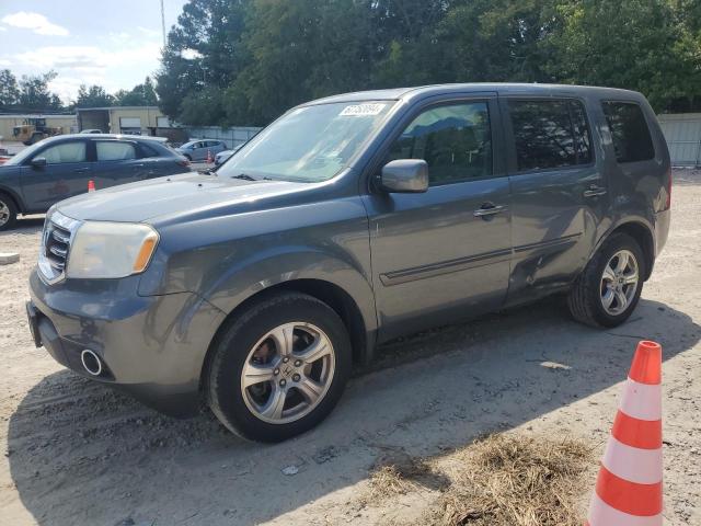 HONDA PILOT EXL 2013 with VIN 5FNYF4H5XDB014617 - Photo from auction