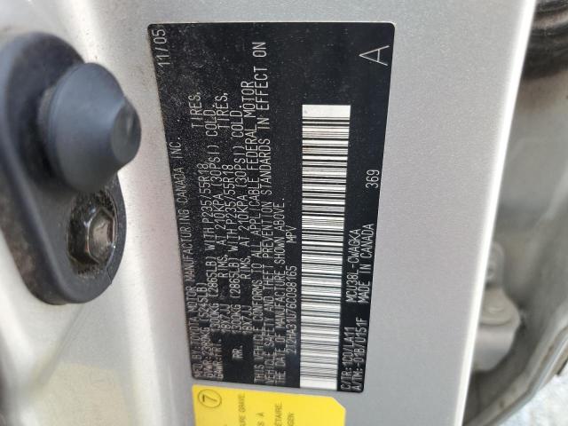 Photo 14 from auction – 2006 LEXUS RX 330 with VIN 2T2HA31U76C098165