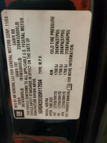 Photo 14 from auction – 2005 HUMMER H2 with VIN 5GRGN23U05H117594