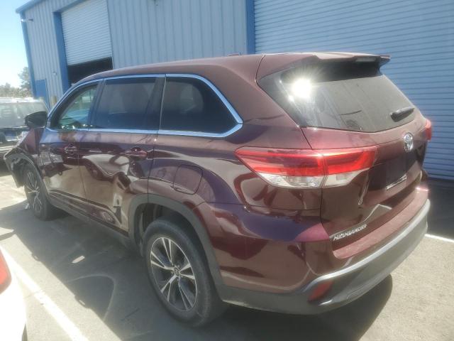 Photo 2 from auction – 2019 TOYOTA HIGHLANDER with VIN 5TDZARFH2KS059587