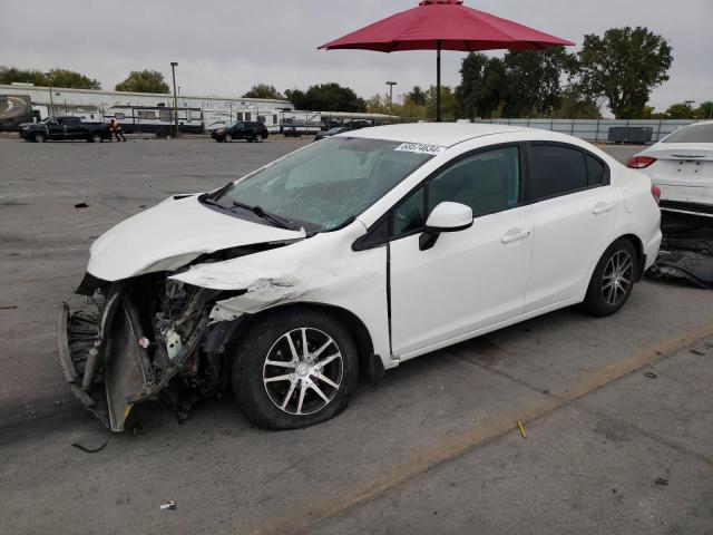 HONDA CIVIC LX 2013 with VIN 19XFB2F57DE248438 - Photo from auction