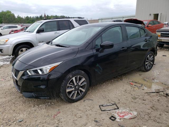 NISSAN VERSA SV 2021 with VIN 3N1CN8EV3ML869477 - Photo from auction