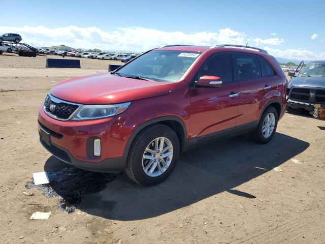 KIA SORENTO LX 2014 with VIN 5XYKTCA67EG438410 - Photo from auction