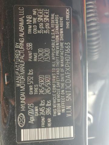 Photo 14 from auction – 2023 HYUNDAI SANTA CRUZ with VIN 5NTJCDAFXPH071663