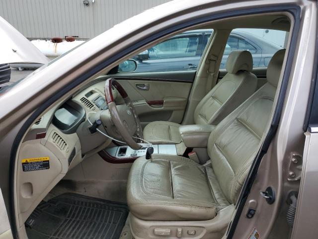Photo 7 from auction – 2006 HYUNDAI AZERA SE with VIN KMHFC46F96A130586