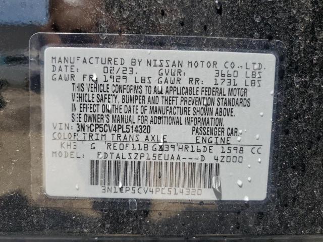 Photo 14 from auction – 2023 NISSAN KICKS SV with VIN 3N1CP5CV4PL514320