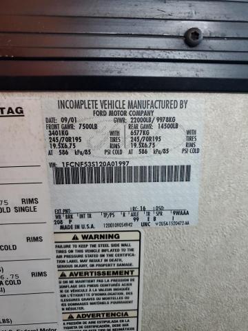 Photo 10 from auction – 2002 FORD F550 SUPER with VIN 1FCNF53S120A01997