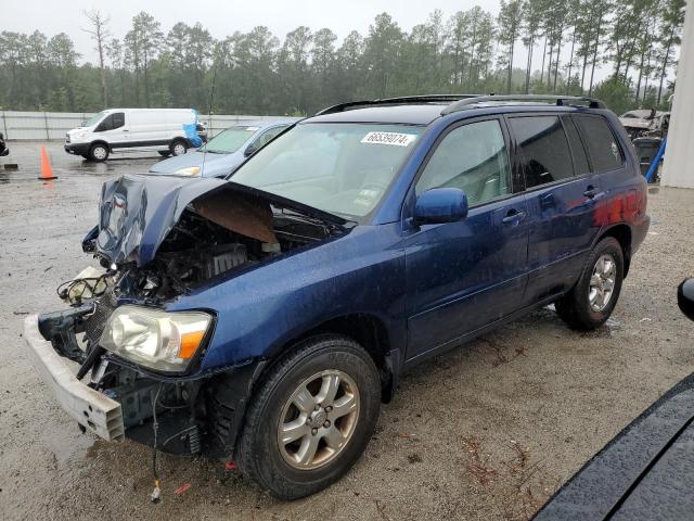 TOYOTA HIGHLANDER 2005 with VIN JTEDP21A950053895 - Photo from auction
