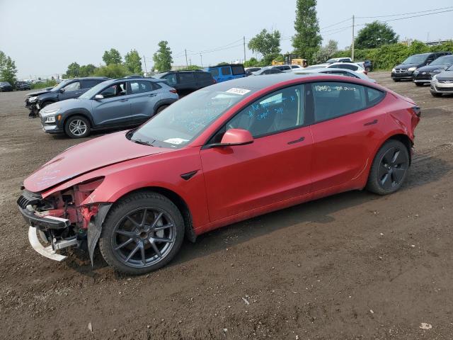 TESLA MODEL 3 2022 with VIN 5YJ3E1EA0NF344975 - Photo from auction