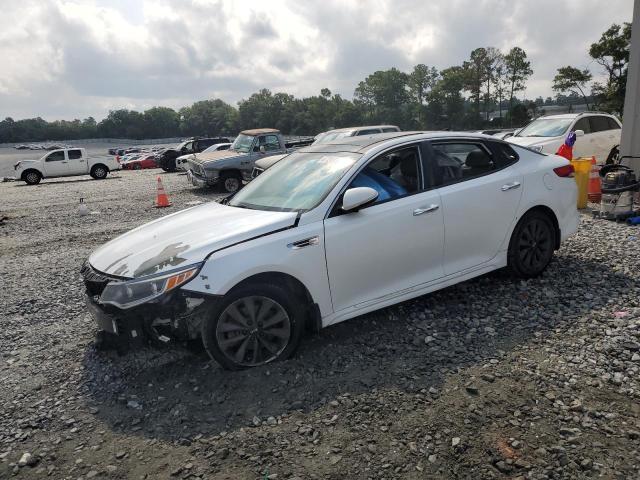 KIA OPTIMA EX 2016 with VIN 5XXGU4L30GG029345 - Photo from auction