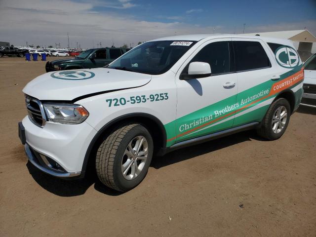 DODGE DURANGO SX 2019 with VIN 1C4RDJAG0KC585399 - Photo from auction