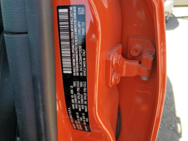 Photo 14 from auction – 2017 JEEP RENEGADE T with VIN ZACCJBCB9HPF25258
