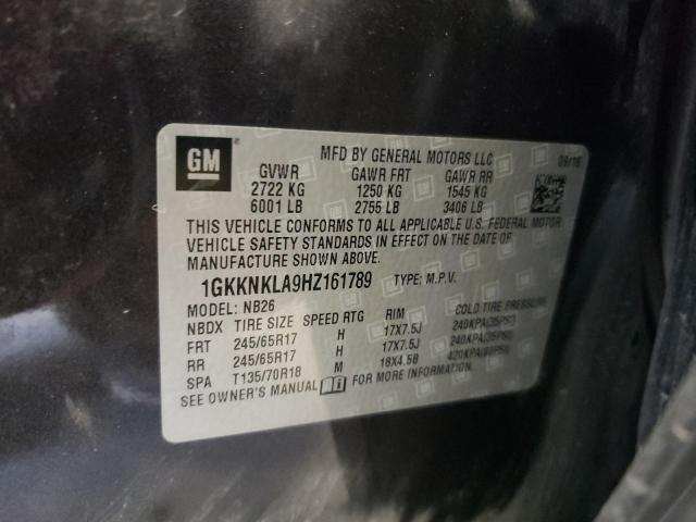 Photo 14 from auction – 2017 GMC ACADIA SLE with VIN 1GKKNKLA9HZ161789
