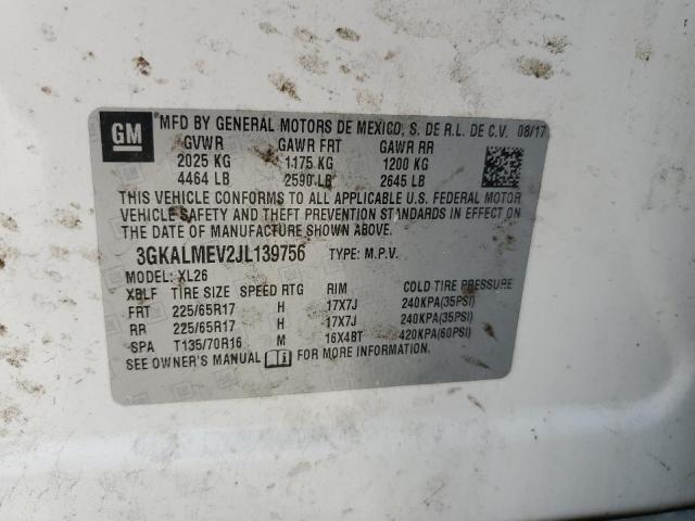 Photo 14 from auction – 2018 GMC TERRAIN SL with VIN 3GKALMEV2JL139756