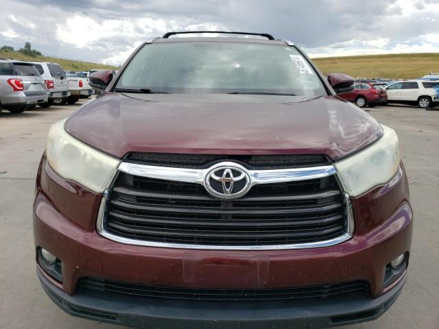 Photo 5 from auction – 2014 TOYOTA HIGHLANDER with VIN 5TDJKRFHXES010930