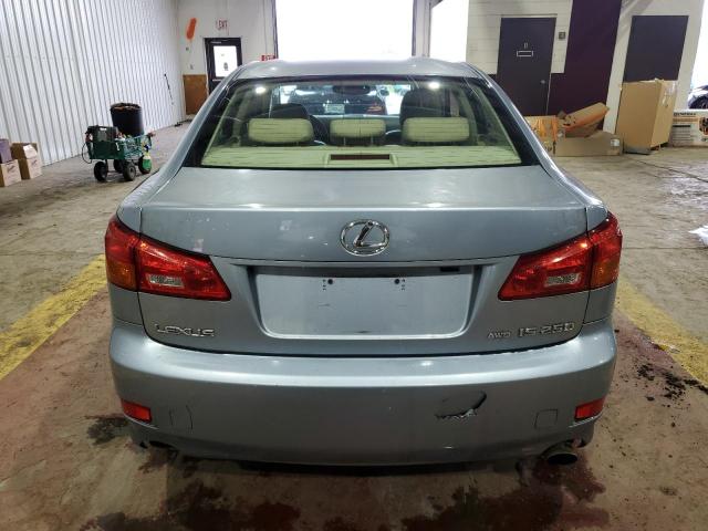 Photo 6 from auction – 2006 LEXUS IS 250 with VIN JTHCK262162000760