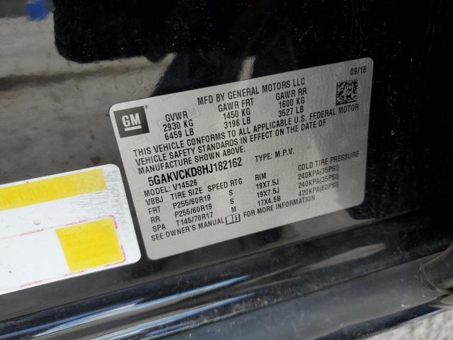 Photo 14 from auction – 2017 BUICK ENCLAVE with VIN 5GAKVCKD8HJ182162