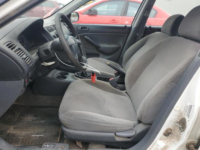 Photo 7 from auction – 2001 HONDA CIVIC LX with VIN 2HGES15511H599290
