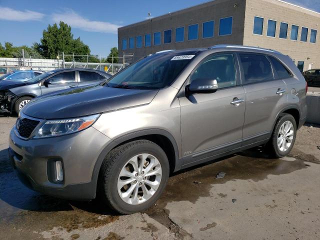 KIA SORENTO EX 2014 with VIN 5XYKUDA72EG481578 - Photo from auction