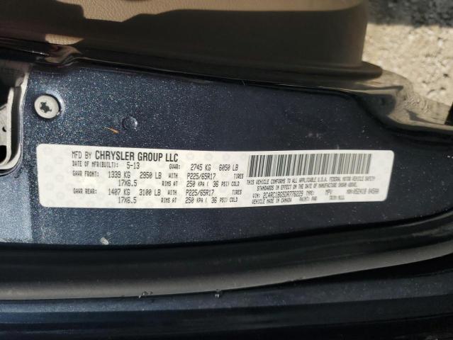 Photo 14 from auction – 2013 CHRYSLER TOWN & COU with VIN 2C4RC1BG5DR776229