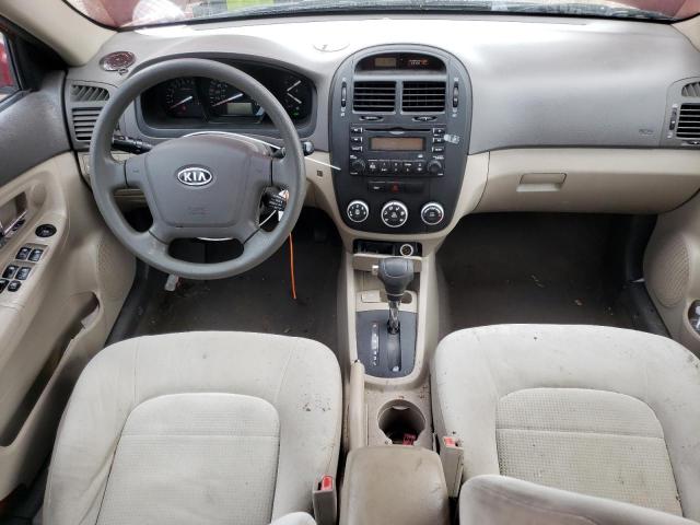 Photo 8 from auction – 2009 KIA SPECTRA EX with VIN KNAFE221195645623