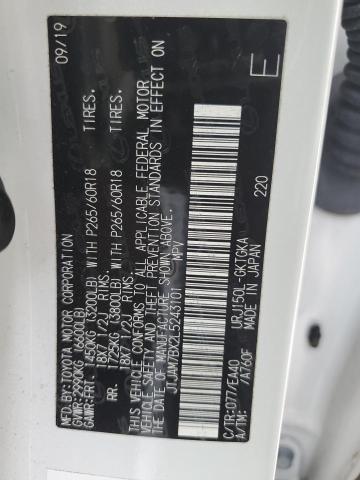 Photo 14 from auction – 2020 LEXUS GX 460 PRE with VIN JTJAM7BX2L5243101