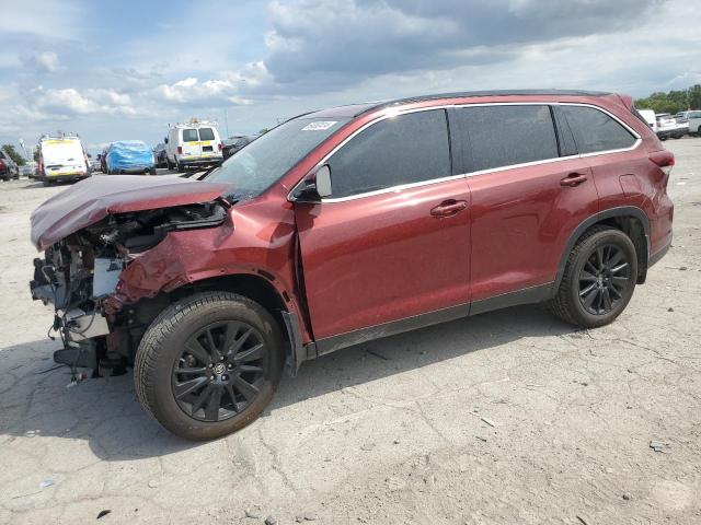 TOYOTA HIGHLANDER 2019 with VIN 5TDJZRFH3KS605254 - Photo from auction