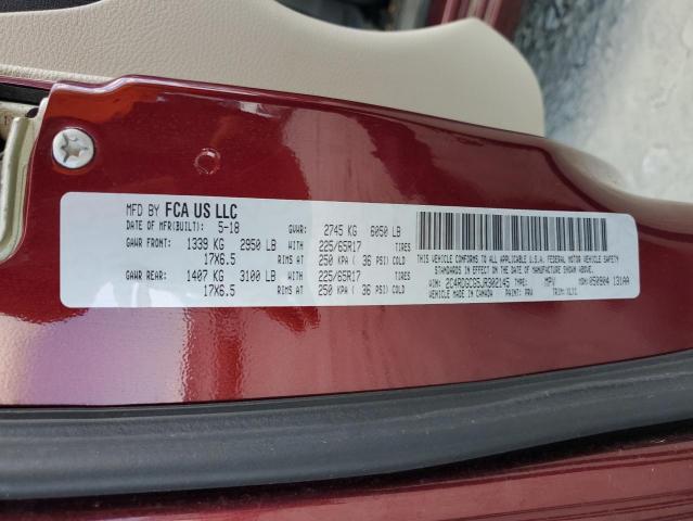 Photo 14 from auction – 2018 DODGE GRAND CARA with VIN 2C4RDGCG5JR302145