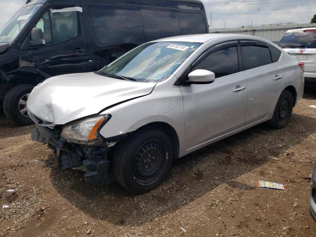 NISSAN SENTRA S 2014 with VIN 3N1AB7AP5EL672927 - Photo from auction