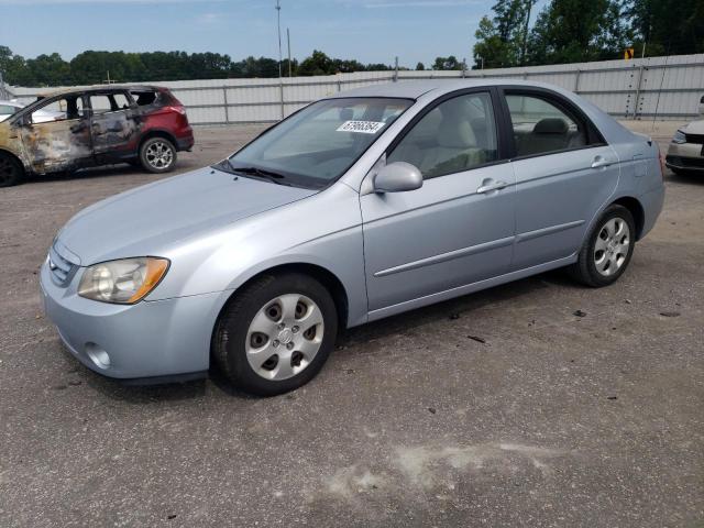 KIA SPECTRA LX 2006 with VIN KNAFE121165250136 - Photo from auction