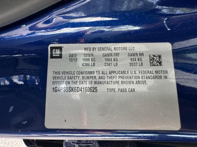 Photo 10 from auction – 2013 BUICK VERANO with VIN 1G4PS5SK6D4160625