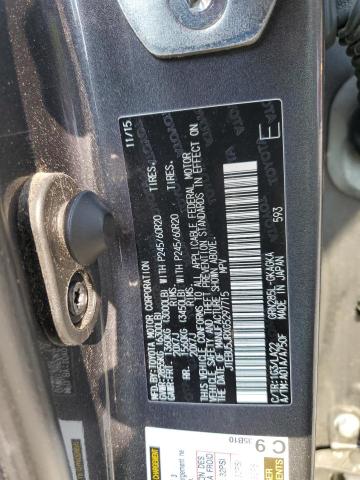 Photo 14 from auction – 2016 TOYOTA 4RUNNER SR with VIN JTEBU5JRXG5297715