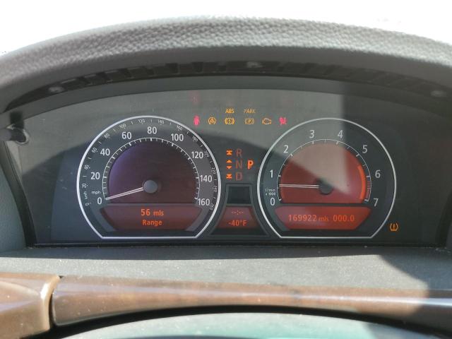 Photo 9 from auction – 2007 BMW 750 with VIN WBAHN83507DT74313