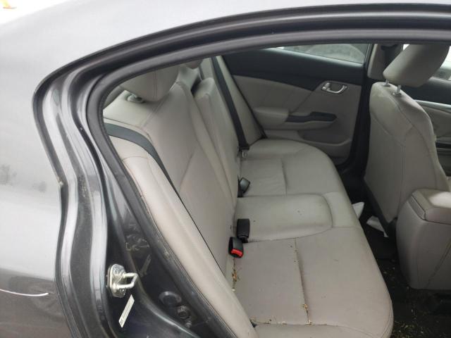 Photo 10 from auction – 2013 HONDA CIVIC EXL with VIN 19XFB2F90DE084579