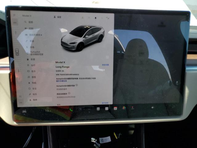 Photo 9 from auction – 2024 TESLA MODEL X with VIN 7SAXCDE50RF446832