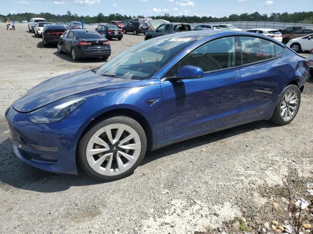 TESLA MODEL 3 2022 with VIN 5YJ3E1EA6NF368942 - Photo from auction
