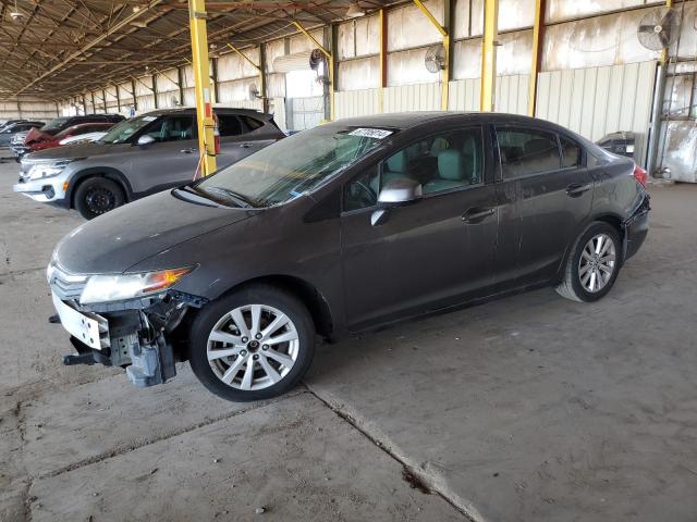 HONDA CIVIC EXL 2012 with VIN 19XFB2F98CE341809 - Photo from auction