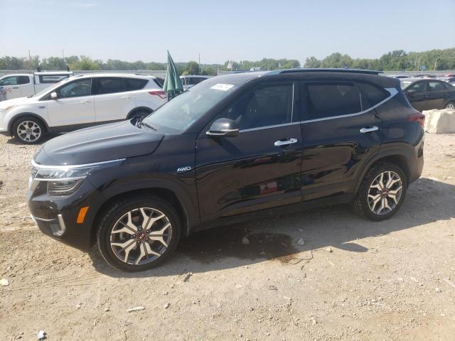KIA SELTOS SX 2021 with VIN KNDETCA23M7053738 - Photo from auction