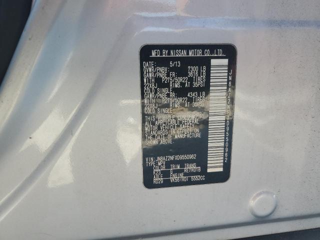 Photo 14 from auction – 2013 INFINITI QX56 with VIN JN8AZ2NFXD9550962