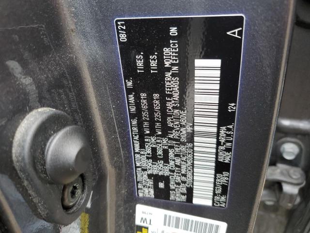 Photo 14 from auction – 2021 TOYOTA HIGHLANDER with VIN 5TDGBRCH7MS063016