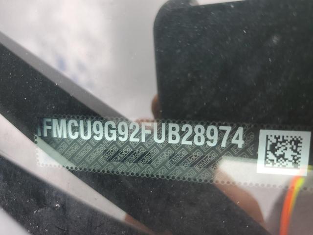 Photo 14 from auction – 2015 FORD ESCAPE SE with VIN 1FMCU9G92FUB28974