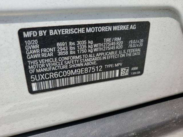 Photo 14 from auction – 2021 BMW X5 XDRIVE4 with VIN 5UXCR6C09M9E87512