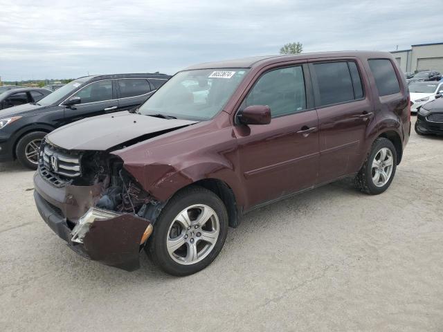 HONDA PILOT EXL 2013 with VIN 5FNYF4H59DB060150 - Photo from auction