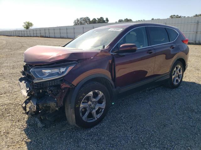 Photo 1 from auction – 2018 HONDA CR-V EX with VIN 7FARW2H58JE019713